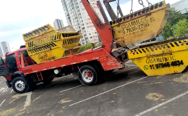 foto aluguel de açamba de entulho em guarulhos 2