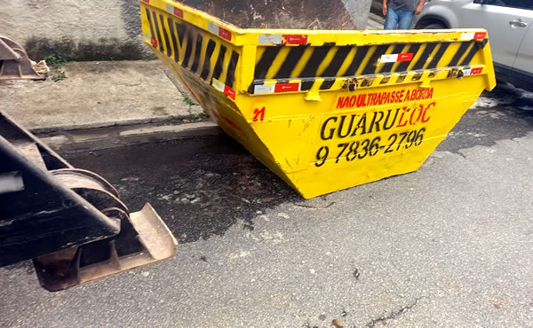 foto aluguel de açamba de entulho em guarulhos 6